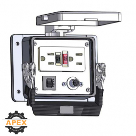 MENCOM | GF-6M-R-32 | PANEL INTERFACE CONNECTOR