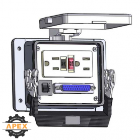 MENCOM | GF-DB25-R-32 | PANEL INTERFACE CONNECTOR