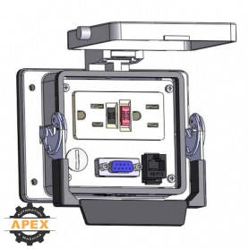 MENCOM | GF-DB9F-RJ45-NR-32 | PANEL INTERFACE CONNECTOR