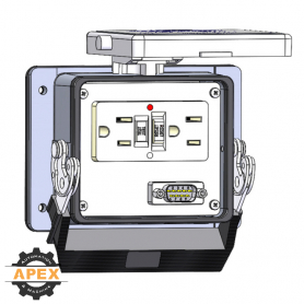 MENCOM | GF-MDB9-32 | PANEL INTERFACE CONNECTOR