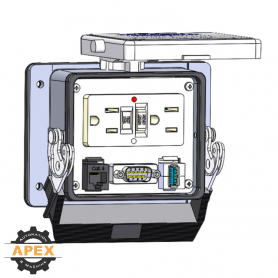 MENCOM | GF-MDB9-RJ45-USB-AFAF-32 | INTERFACE CONNECTOR