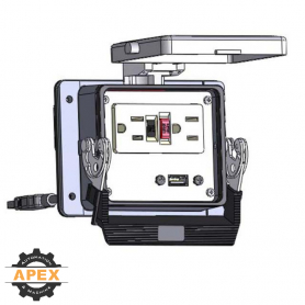 MENCOM | GF-USB-10-32 | PANEL INTERFACE CONNECTOR