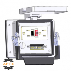 MENCOM | GF-USB-NR-32 | PANEL INTERFACE CONNECTOR