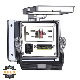 MENCOM | GF-USB-RJ45-32 | PANEL INTERFACE CONNECTOR