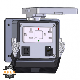 MENCOM | GFDP1-RJ45-R-32 | PANEL INTERFACE CONNECTOR