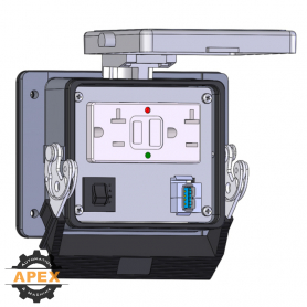 MENCOM | GFDP1-USB-AFAF-R-32 | PANEL INTERFACE CONNECTOR