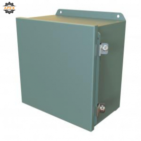 N4,12 J BOX HINGED - 10X10X6 - STEEL/GRAY