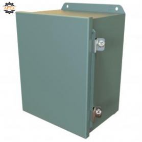 N4,12 J BOX HINGED - 10X8X6 - STEEL/GRAY