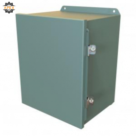 HAMMOND | HJ12108HLP | N4,12 J BOX HINGED - 12X10X8 - STEEL/