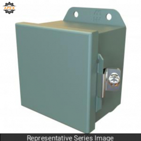 HAMMOND | HJ14128HLP | N4,12 J BOX HINGED - 14X12X8 - STEEL/