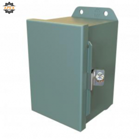HAMMOND | HJ644HLP | N4,12 J BOX HINGED - 6X4X4 - STEEL/GRAY