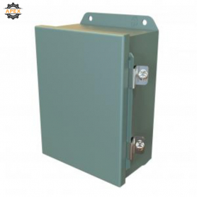 HAMMOND | HJ863HLP | N4,12 J BOX HINGED - 8X6X3.5 - STEEL/GR