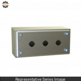 HAMMOND | HYPB3SS | HYGIENIC HY 30.5MM PUSHBUTTON ENCL - 3 H