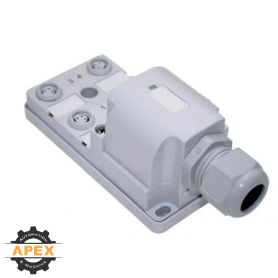 MENCOM | JAN-43N-206-F000 | M8 JUNCTION BLOCK WITH DOGHOUSE