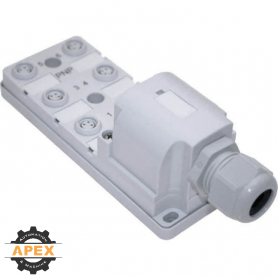 MENCOM | JAN-63P-208-F000 | M8 JUNCTION BLOCK WITH DOGHOUSE