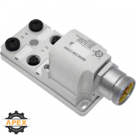 MENCOM | JDC-450-012-M000 | M12 JUNCTION BLOCK HR RECEPTACLE
