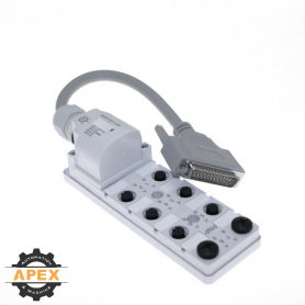 MENCOM | JDC-850-025-D060 | M12 JUNCTION BLOCK WITH D-SUB