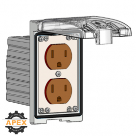 MENCOM | LP1-DP | LOW PROFILE PANEL CONNECTOR
