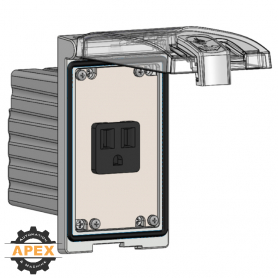 MENCOM | LP1-DP1 | LOW PROFILE PANEL CONNECTOR