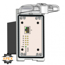 MENCOM | LP1-E45UM-5 | LOW PROFILE PANEL CONNECTOR