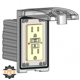 MENCOM | LP1-GF | LOW PROFILE PANEL CONNECTOR