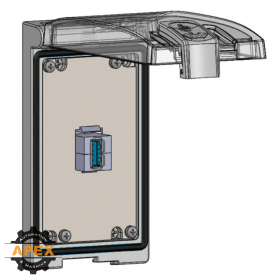 MENCOM | LP1-USB-AFAF | LOW PROFILE PANEL CONNECTOR