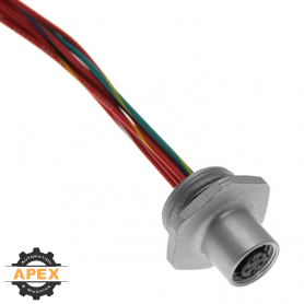 MENCOM | MAC-4FR-M20 | MICRO-AC (1/2-20UN2) RECEPTACLE