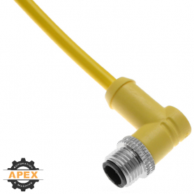 MENCOM | MAC-4MP-6M-R | MICRO-AC (1/2-20UN2) MALE CORDSET