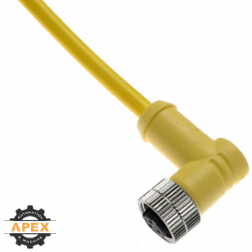 MENCOM | MAC-6FP-4M-R | MICRO-AC (1/2-20UN2) FEMALE CORDSET