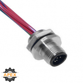 MENCOM | MAC-6MR-4-1M | MICRO-AC (1/2-20UN2) RECEPTACLE