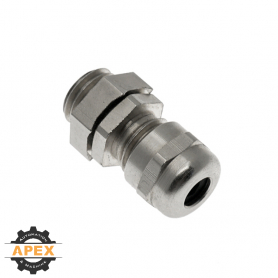 MENCOM | MCGB-M12L | METAL METRIC THREADED CABLE GLAND