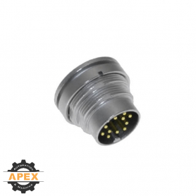 MENCOM | MCL-12MR-M18-BM-SC | M16 Male Receptacle