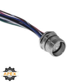 MENCOM | MCV-12FR-2M-M20-SS | M23 FEMALE RECEPTACLE