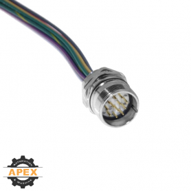 MENCOM | MCV-12MR-0.5M-M20L | M23 MALE RECEPTACLE