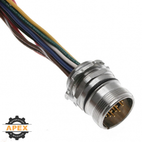 MENCOM | MCV-12MR-0.5M | M23 MALE RECEPTACLE