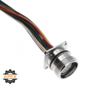 MENCOM | MCV-16FR-0.3M-PM27 | M23 FEMALE RECEPTACLE