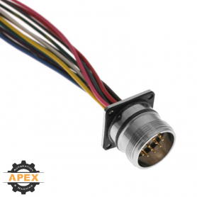 MENCOM | MCV-16MR-1M-RM30 | M23 MALE RECEPTACLE