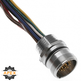 MENCOM | MCV-19MR-0.3M | M23 MALE RECEPTACLE