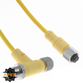 MENCOM | MDC-T-4MFPF-1M | MDC (M12) "T" Cordset