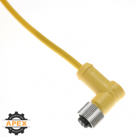 MENCOM | MDCP-8FP-15M-R | MDC (M12) FEMALE SHIELDED CORDSET