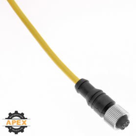 MENCOM | MDCP-8FSP-1M | MDC (M12) FEMALE SHIELDED CORDSET