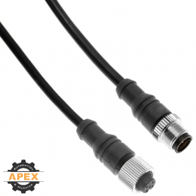 MENCOM | MDCP-8MFP-5M-B | MDC (M12) M/F SHIELDED CORDSET