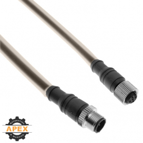 MENCOM | MDCWF-4MFP-1M-A50 | MDC (M12) M/F HI-FLEX CORDSET