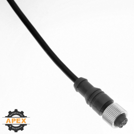 MENCOM | MDCWF-5FP-5M-B | MDC (M12) CONTINUOUS FLEX CORDSET