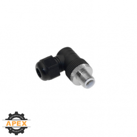 MENCOM | MDE45-4MP-FW09-R | M12 D-CODED ETHERNET PLUG