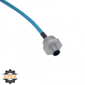 MENCOM | MDE45-8MR-2 | M12 MALE ETHERNET RECEPTACLE