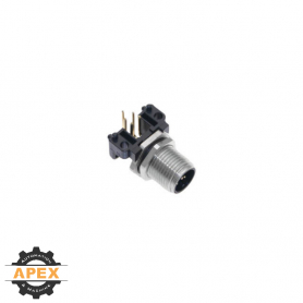 MENCOM | MDE45M-4MR-PCB-R | M12 D-CODED RECEPTACLE