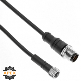 MENCOM | MDNT-3MFP-0.5M | MDC (M12) TO M8 M/F CORDSET