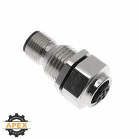 MENCOM | MEC-5MFR-TM | MEC (M12) MALE/FEMALE RECEPTACLE