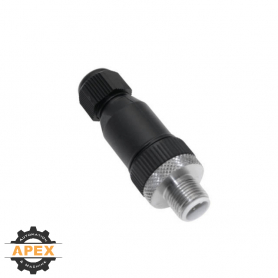 MENCOM | MEC-5MP-FW07 | MEC (M12) MALE FIELD WIREABLE PLUG